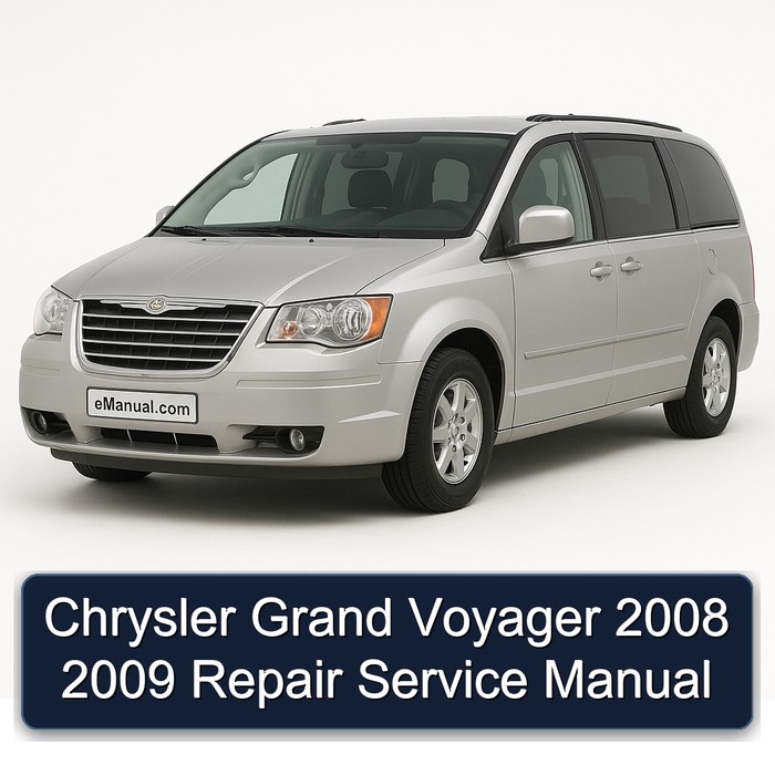 Chrysler Grand Voyager 2008 2009 Repair Service Manual