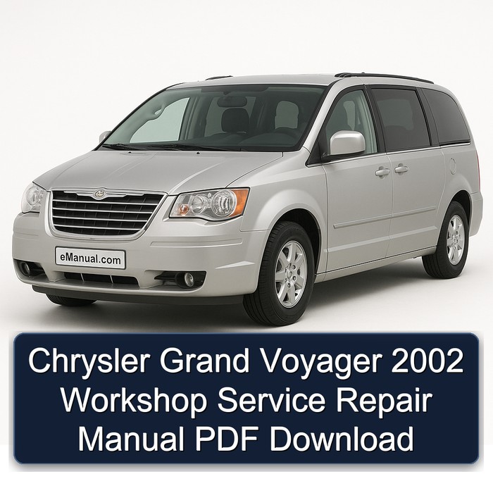 Chrysler Grand Voyager 2002 Workshop Manual de servicio y reparación PDF Download