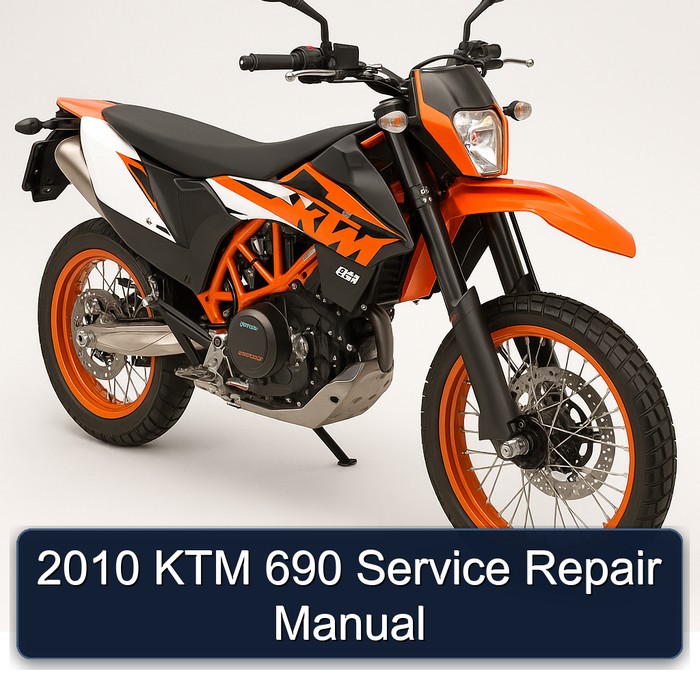 2010 KTM 690 Manual de servicio y reparación