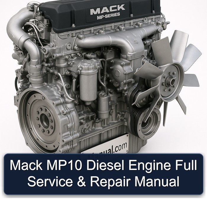 Manual de Servicio y Reparación Completo para Motores Diesel Mack MP10