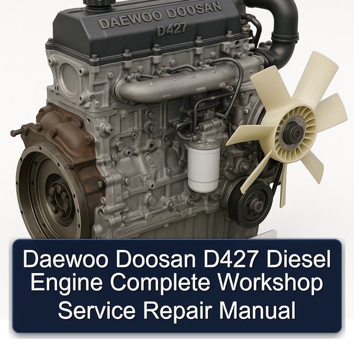Manual de Reparación y Servicio del Motor Diesel Daewoo Doosan D427