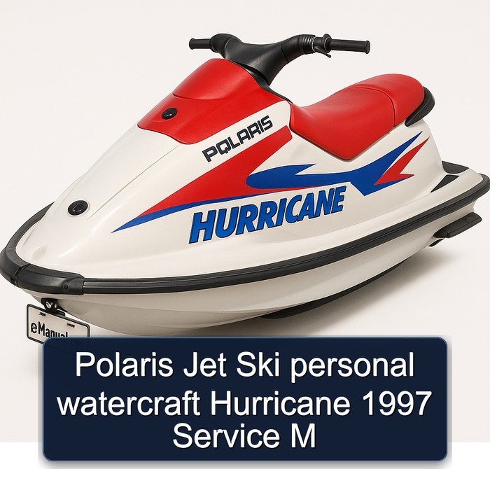Polaris Jet Ski personal watercraft Hurricane 1997 Service M