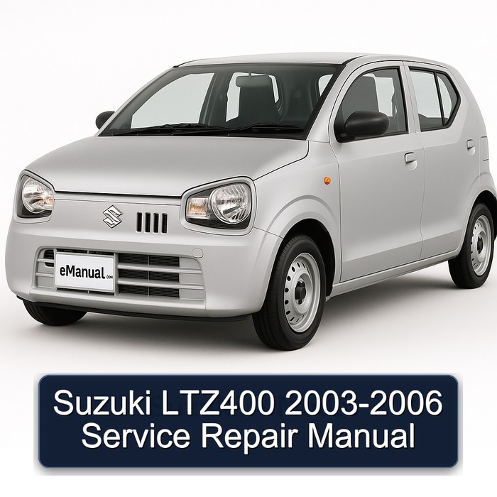 Suzuki LTZ400 2003-2006 Manual de servicio y reparación