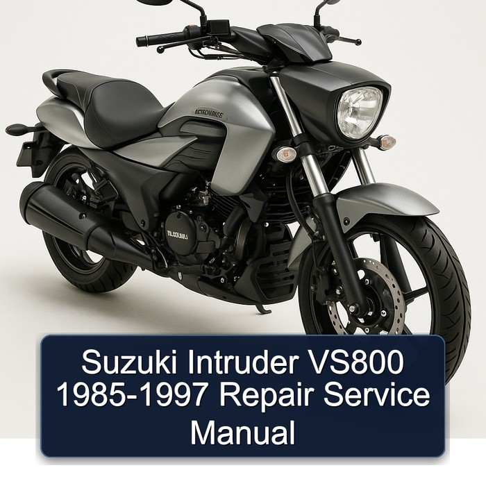 Suzuki Intruder VS800 1985-1997 Repair Service Manual