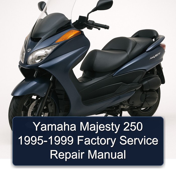 Yamaha Majesty 250 1995-1999 Factory Service Repair Manual 