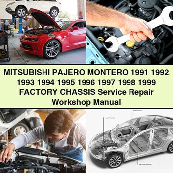 Mitsubushi PAJERO MONTERO 1991 1992 1993 1994 1995 1996 1997 1998 1999 Factory CHASSIS Service Repair Workshop Manual