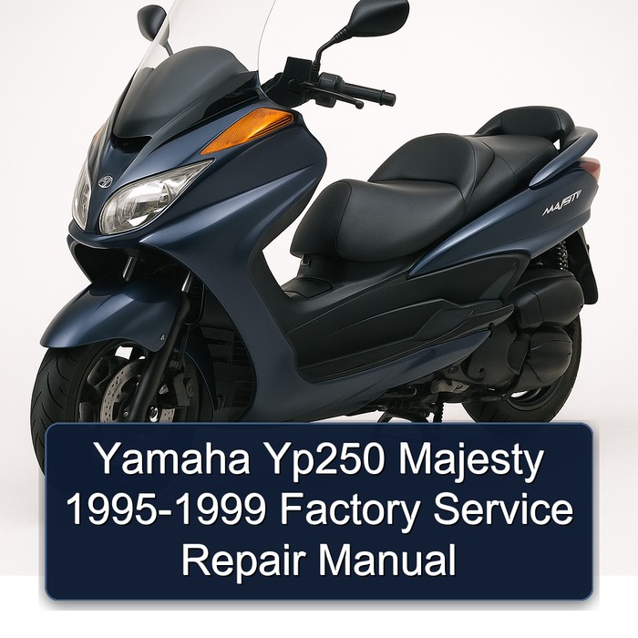 Yamaha Yp250 Majesty 1995-1999 Factory Service Repair Manual