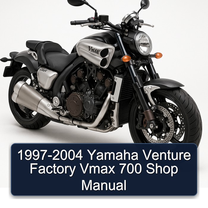 1997-2004 Yamaha Venture Factory Vmax 700 Shop Manual