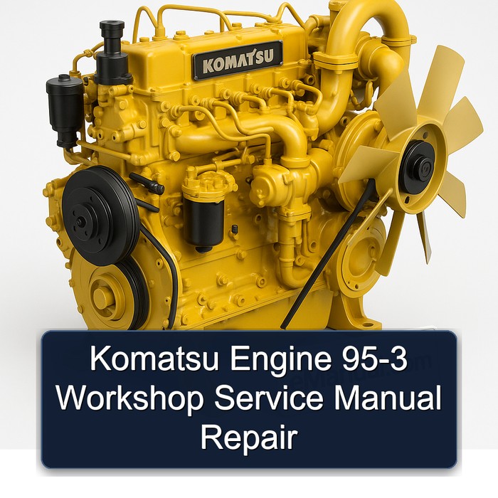 Komatsu Engine 95-3 Workshop Service Manual Repair 