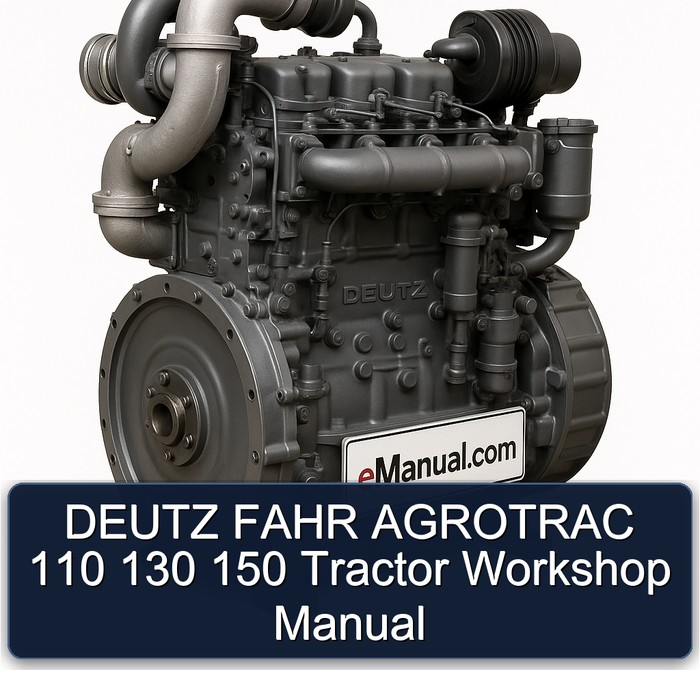 DEUTZ-FAHR Agrotrac 110/130/150 Traktor Werkstatthandbuch