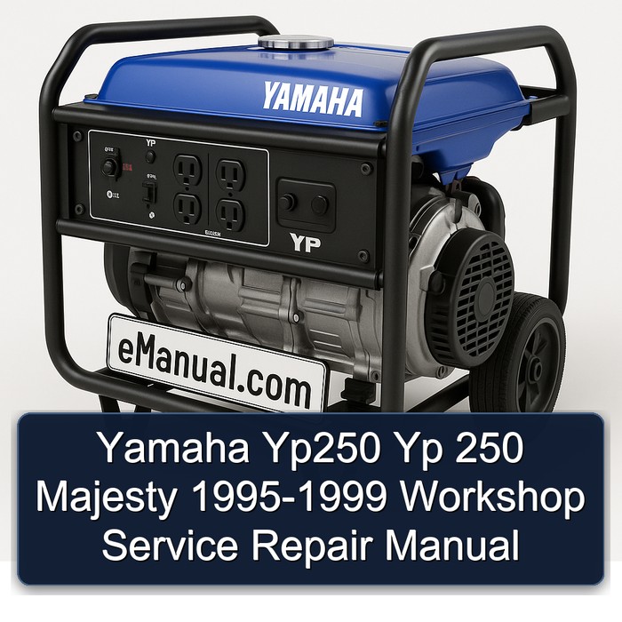 Yamaha Yp250 Yp 250 Majesty 1995-1999 Workshop Service Repair Manual