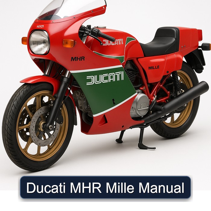 Ducati MHR Mille Manual