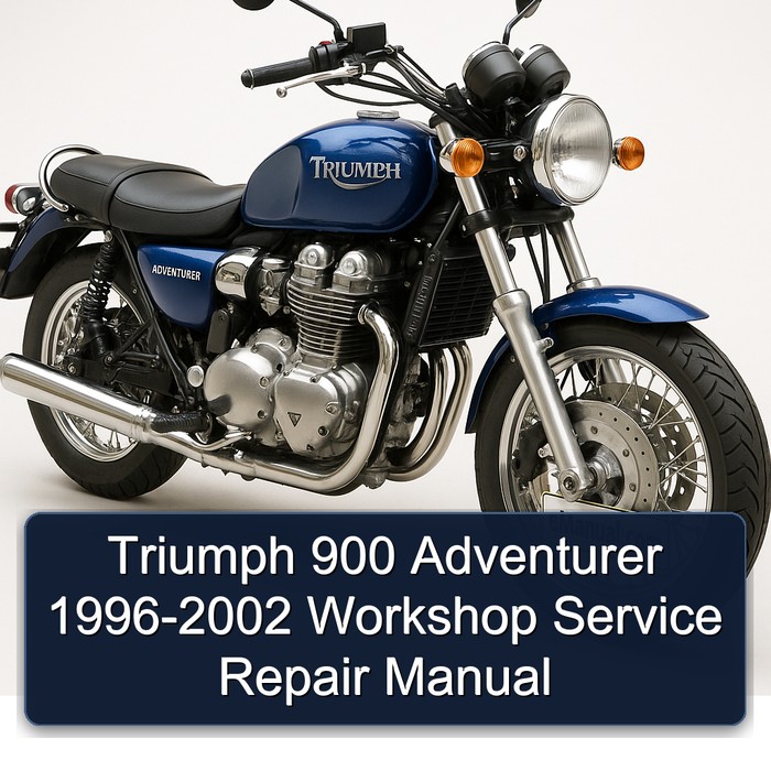 Triumph 900 Adventurer 1996-2002 Workshop Manual de servicio y reparación