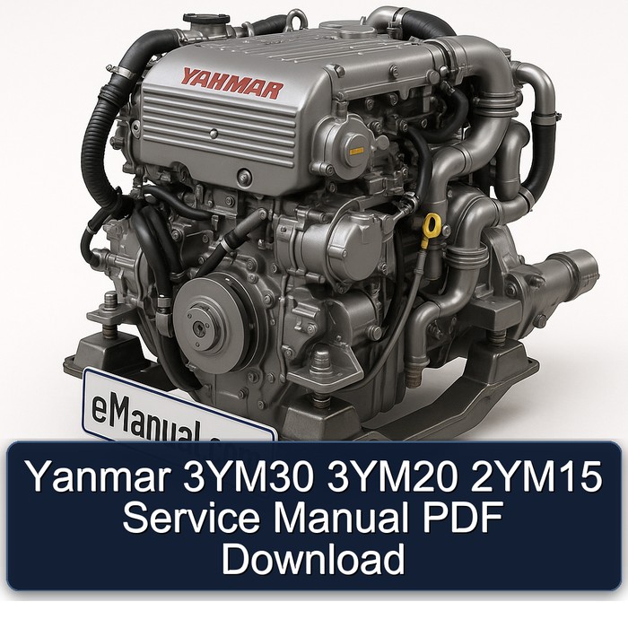 Yanmar 3YM30 3YM20 2YM15 Service Manual PDF Download
