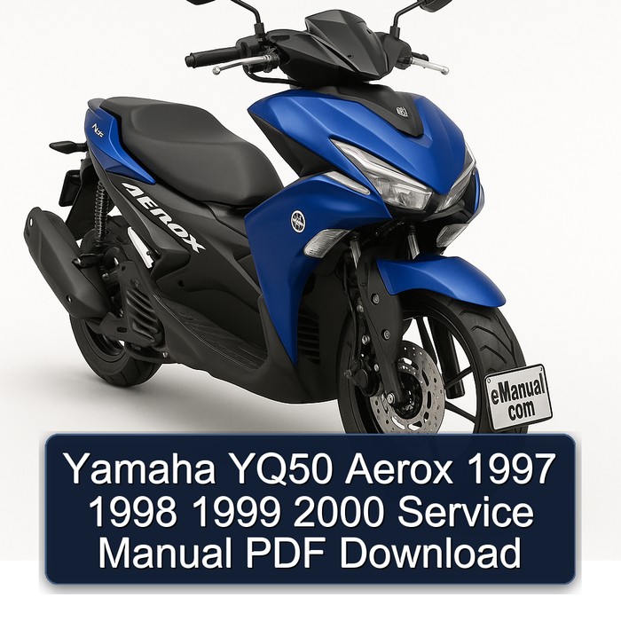 Yamaha YQ50 Aerox 1997 1998 1999 2000 Service Manual PDF Download