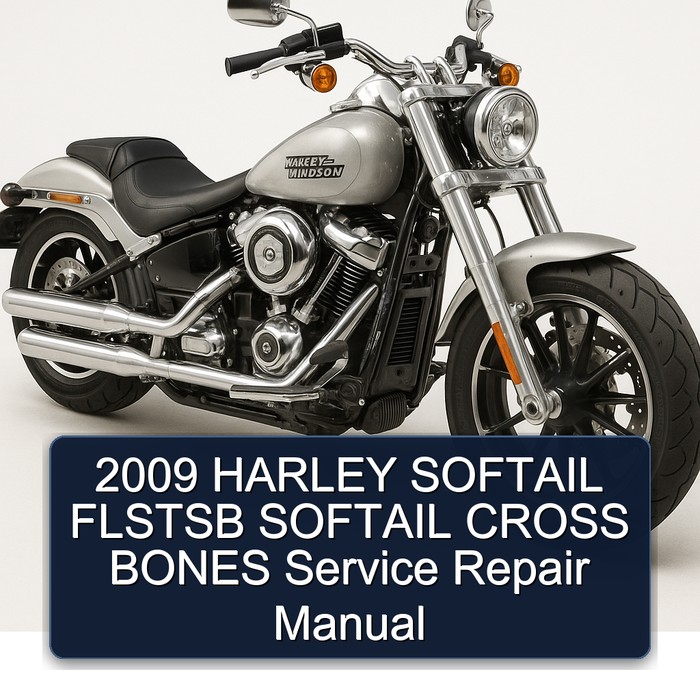 2009 HARLEY SOFTAIL FLSTSB SOFTAIL CROSS BONES Service Repair Manual