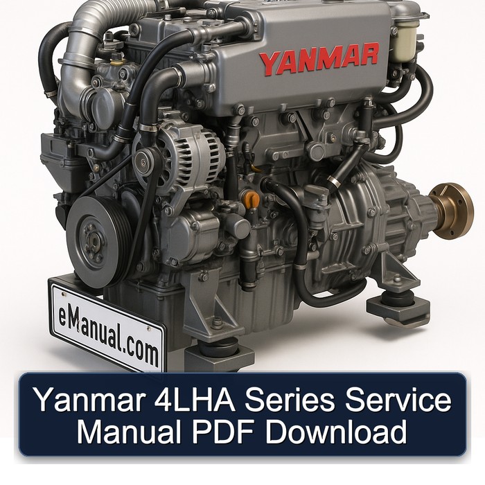 Yanmar 4LHA Series Service Manual PDF Download
