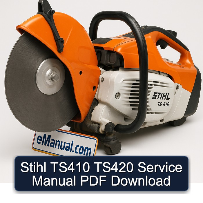 Stihl TS410 TS420 Service Manual PDF Download