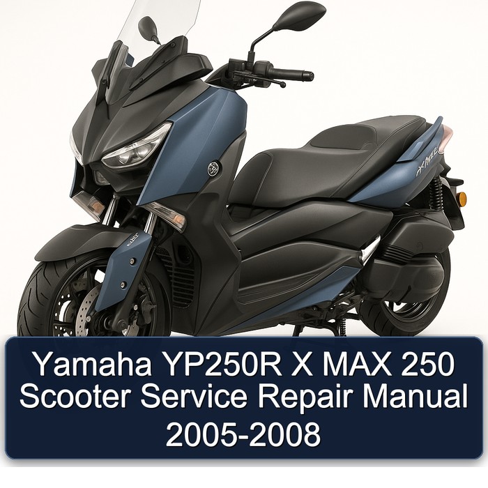 Yamaha YP250R X MAX 250 Scooter Service Repair Manual 2005-2008
