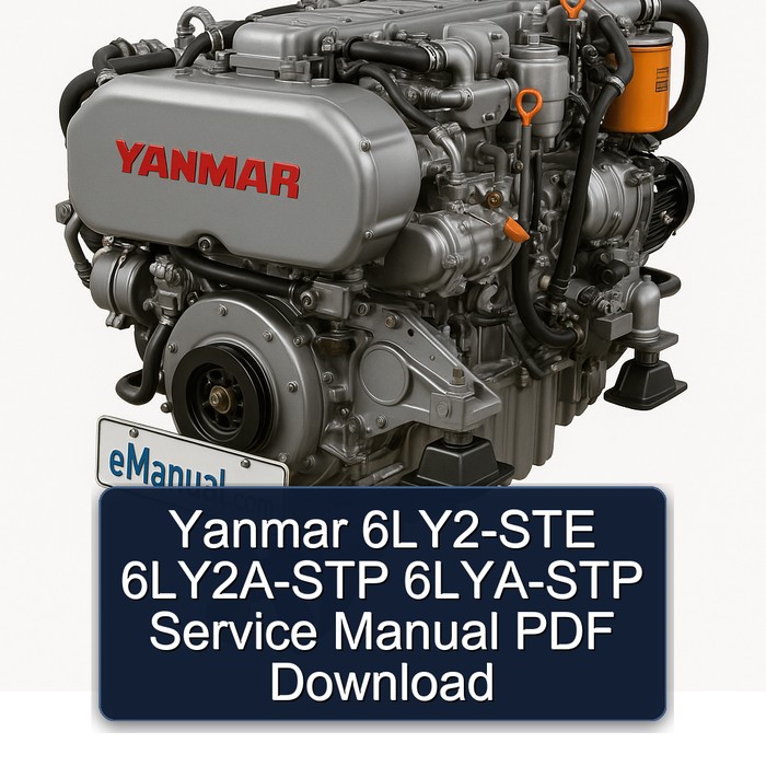 Yanmar 6LY2-STE 6LY2A-STP 6LYA-STP Service Manual PDF Download