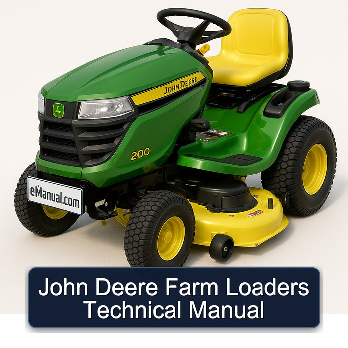 John Deere Technik Handbuch für Frontlader