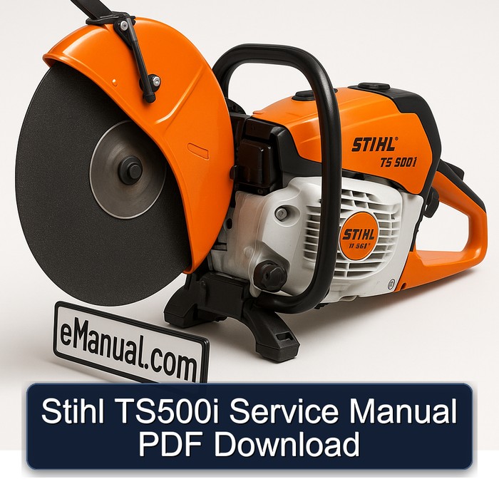 Stihl TS500i Service Manual PDF Download