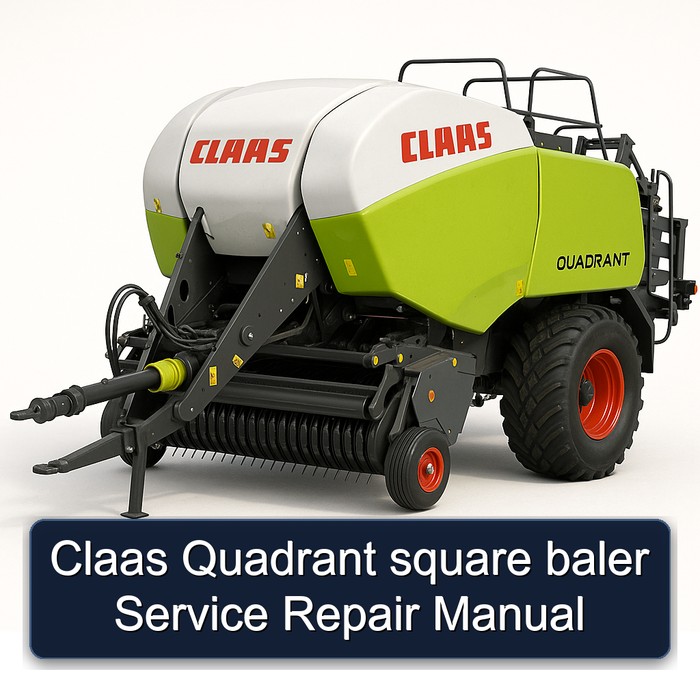 Claas Quadrant square baler Service Repair Manual 