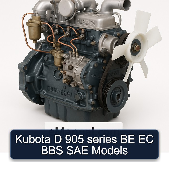 Serie D 905 BE EC BBS SAE Kubota