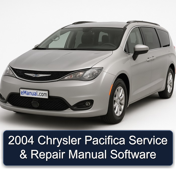 2004 Chrysler Pacifica Manual de servicio y reparación Software