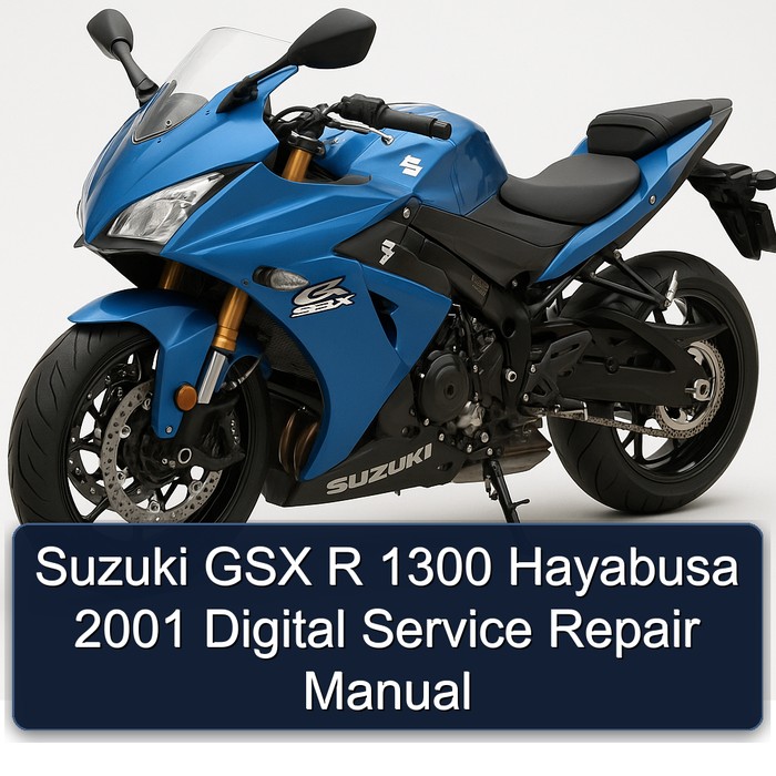 Suzuki GSX R 1300 Hayabusa 2001 Digital Service Repair Manual