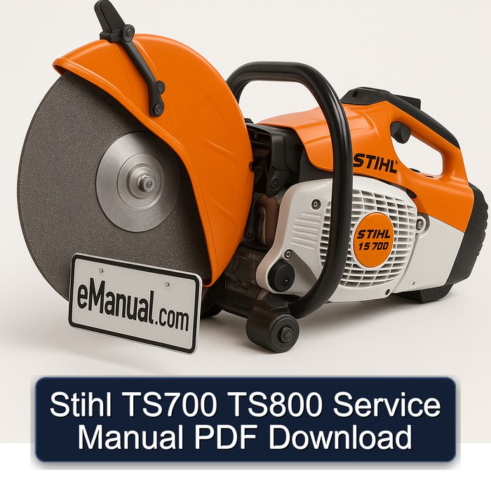 Stihl TS700 TS800 Service Manual PDF Download