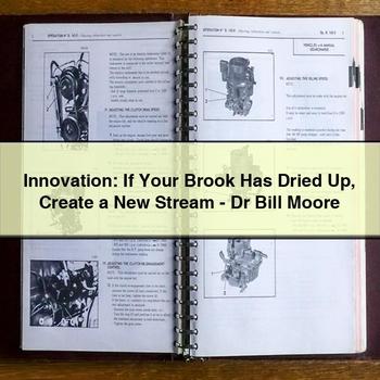Innovation: If Your Brook Has Dried Up Create a New Stream-Dr Bill Moore PDF Download