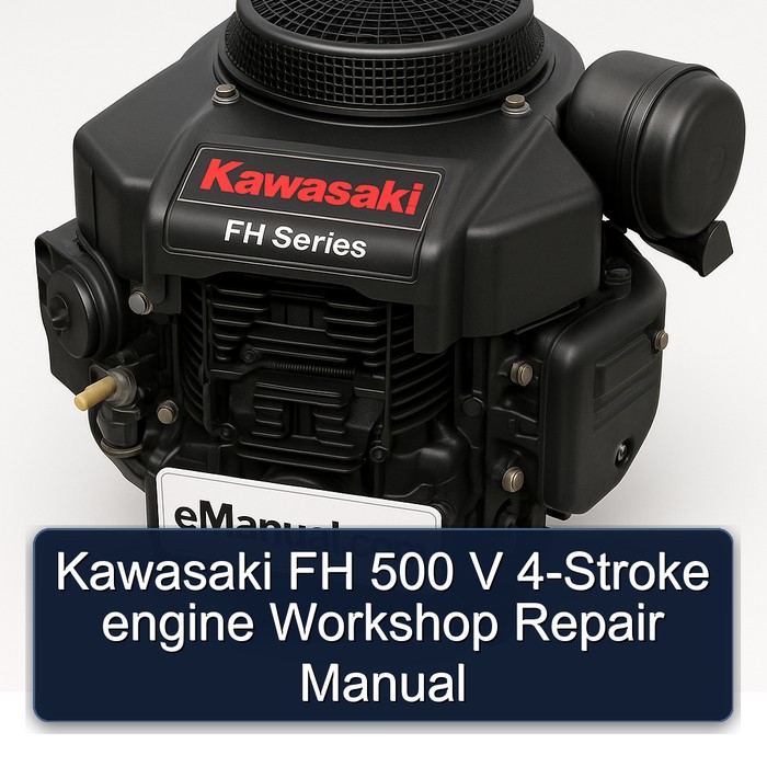 Kawasaki FH 500 V 4-Takt Motor Werkstatt-Reparaturanleitung
