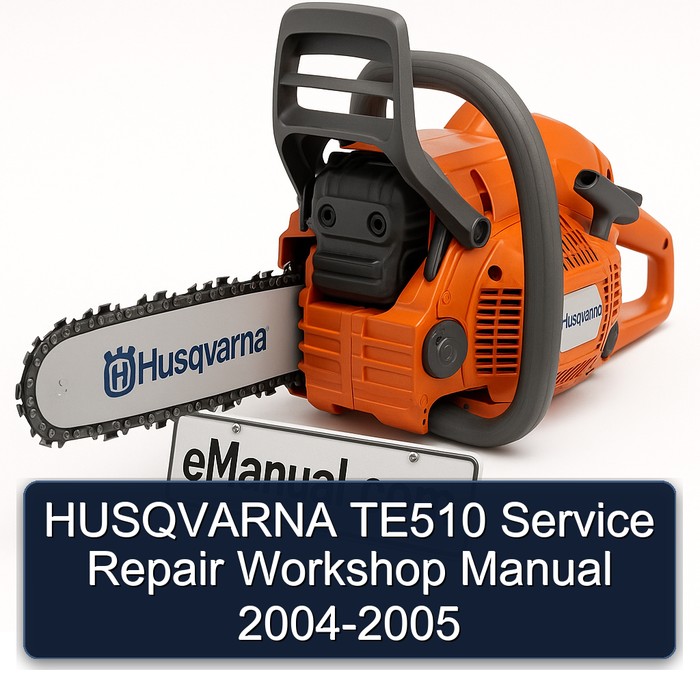 HUSQVARNA TE510 Service Repair Workshop Manual 2004-2005