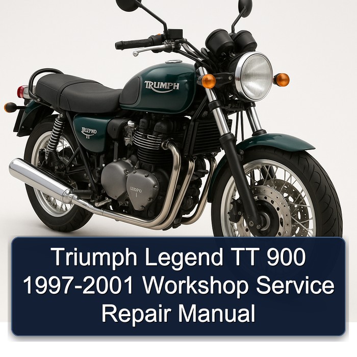 Triumph Legend TT 900 1997-2001 Workshop Manual de servicio y reparación