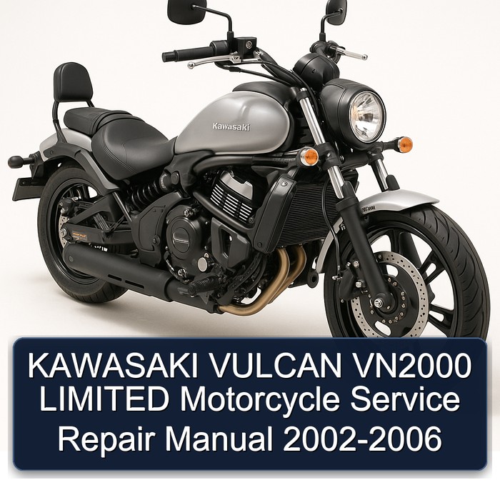 KAWASAKI VULCAN VN2000 LIMITED Motorcycle Service Repair Manual 2002-2006