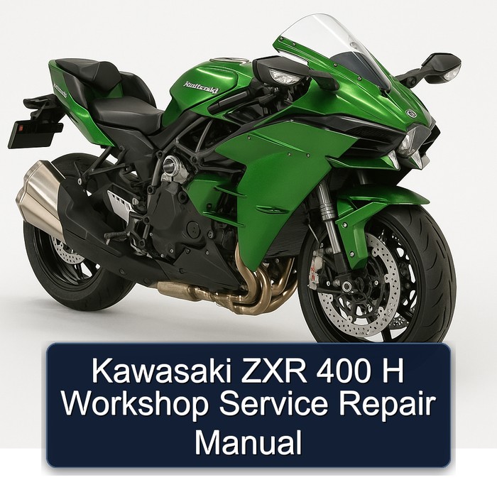 Kawasaki ZXR 400 H Workshop Manual de servicio y reparación