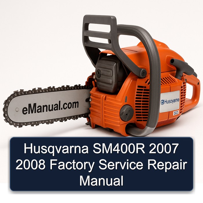 Husqvarna SM400R 2007 2008 Factory Service Repair Manual