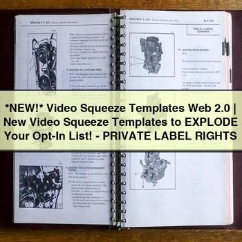 Video Squeeze Templates Web 2.0 | New Video Squeeze Templates to Explode Your Opt-in List-Private Label Rights PDF Download