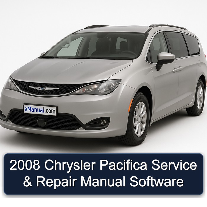 2008 Chrysler Pacifica Manual de servicio y reparación Software