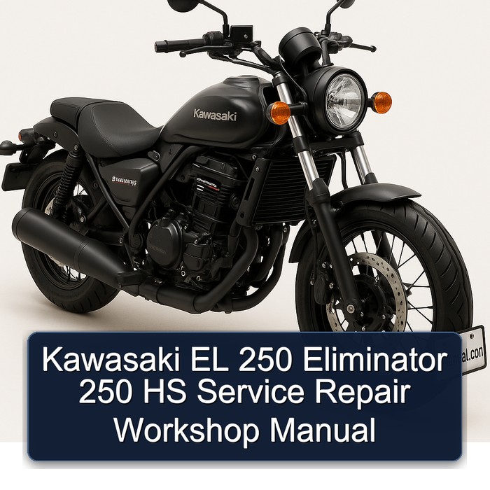 Kawasaki EL 250 Eliminator 250 HS Service Repair Workshop Manual