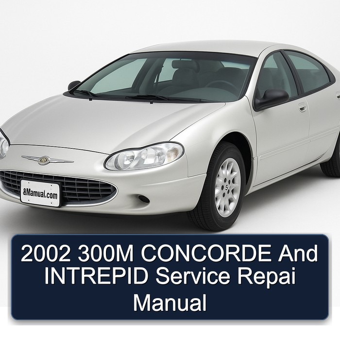 2002 300M CONCORDE And INTREPID Service Repai Manual 