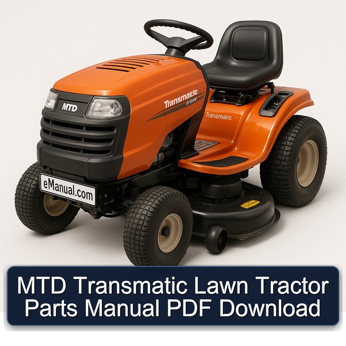 MTD Transmatic Rasenmäher - Ersatzteilhandbuch (PDF)