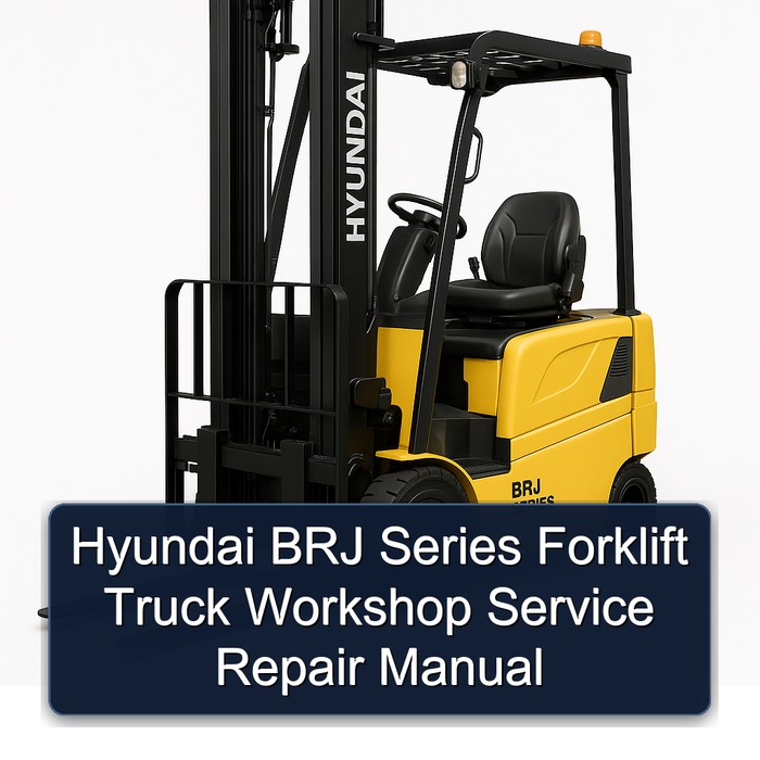 Manual de Servicio y Reparación para Montacargas Hyundai BRJ