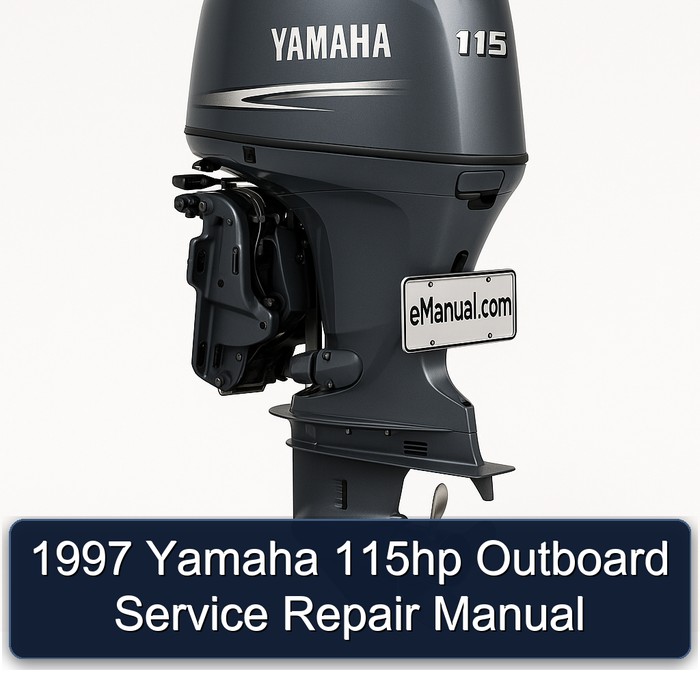 1997 Yamaha 115hp Outboard Manual de servicio y reparación