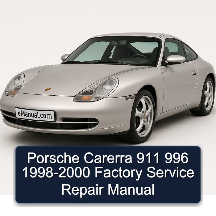 Porsche Carerra 911 996 1998-2000 Factory Manual de servicio y reparación