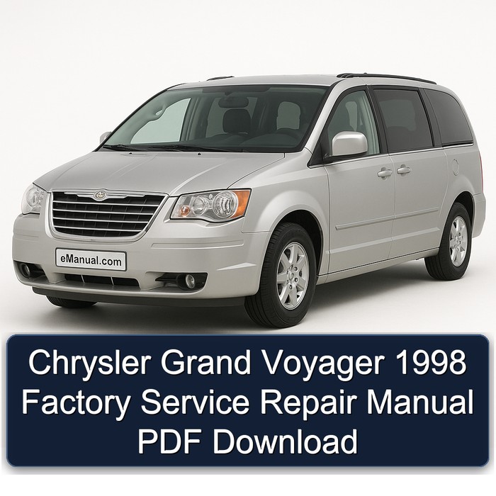 Chrysler Grand Voyager 1998 Factory Manual de servicio y reparación PDF Download