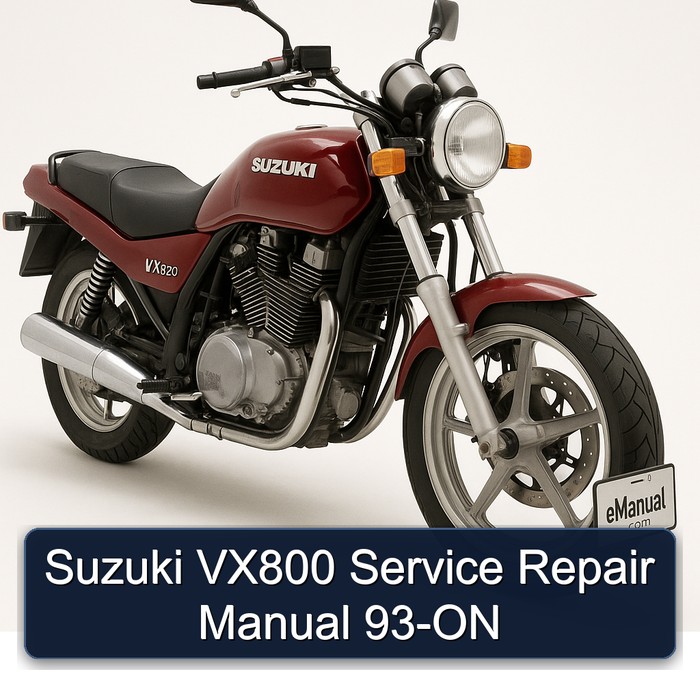 Suzuki VX800 Manual de servicio y reparación 93-ON