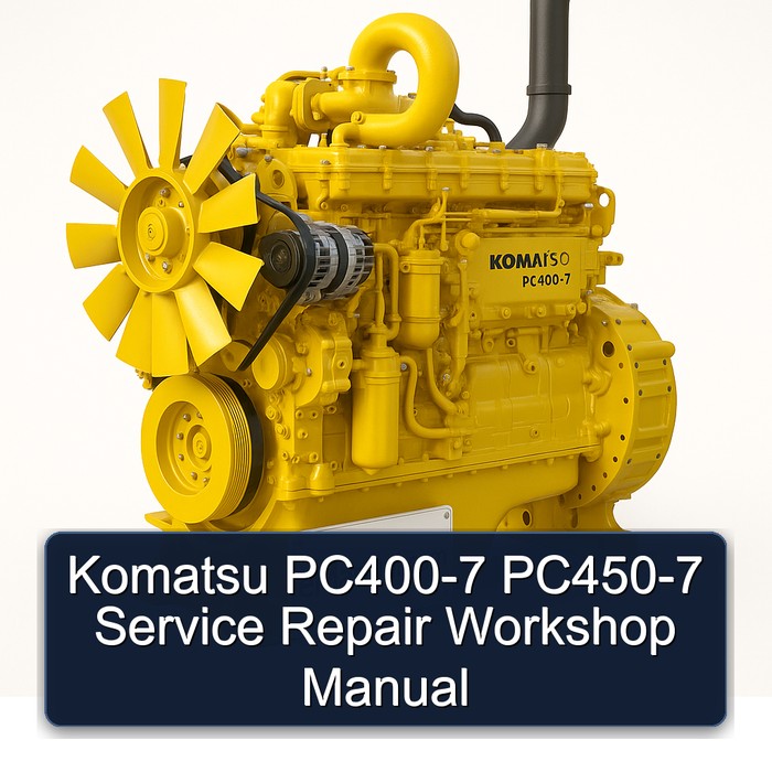 Komatsu PC400-7 PC450-7 Service Repair Workshop Manual