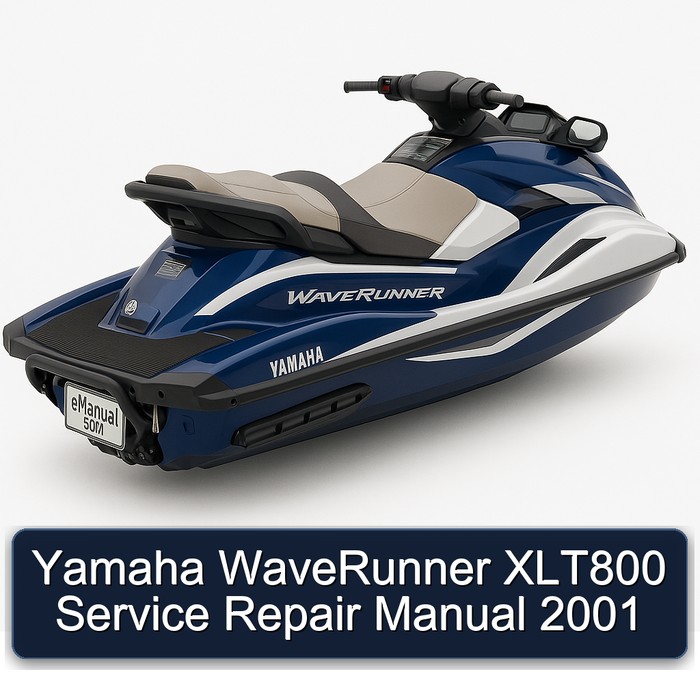 Yamaha WaveRunner XLT800 Service Repair Manual 2001